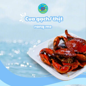 Cua gạch/thịt rang me