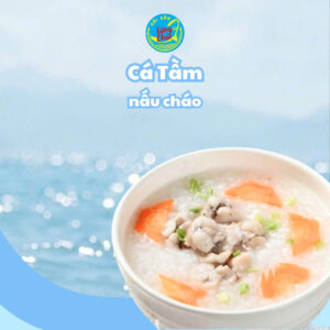 Cá tầm nấu cháo