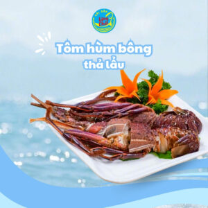 Tôm hùm bông thả lẩu